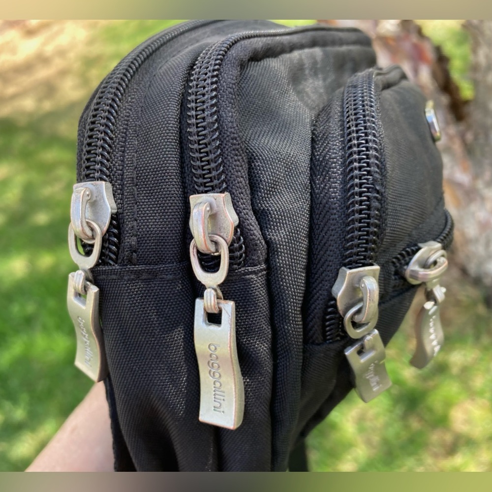 😎Baggallini Mini Cross Body Black - Picture 10 of 15